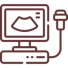 Computer monitor shows a shield with a lock, signaling cybersecurity or data security.