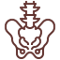 Stylized demon head mascot with curled horns and a snarling expression, used as a logo.