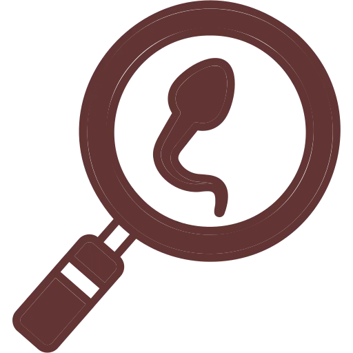 Magnifying-glass icon with a phone handset inside, indicating search by phone